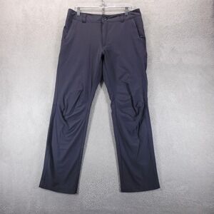 Rohan Pants Mens 34x30 Gray Escapers Trousers Hiking Stretch Zip Pocket Outdoor